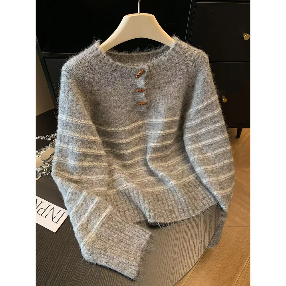 Embroidery Fashion - Maglione da Donna in Lana e