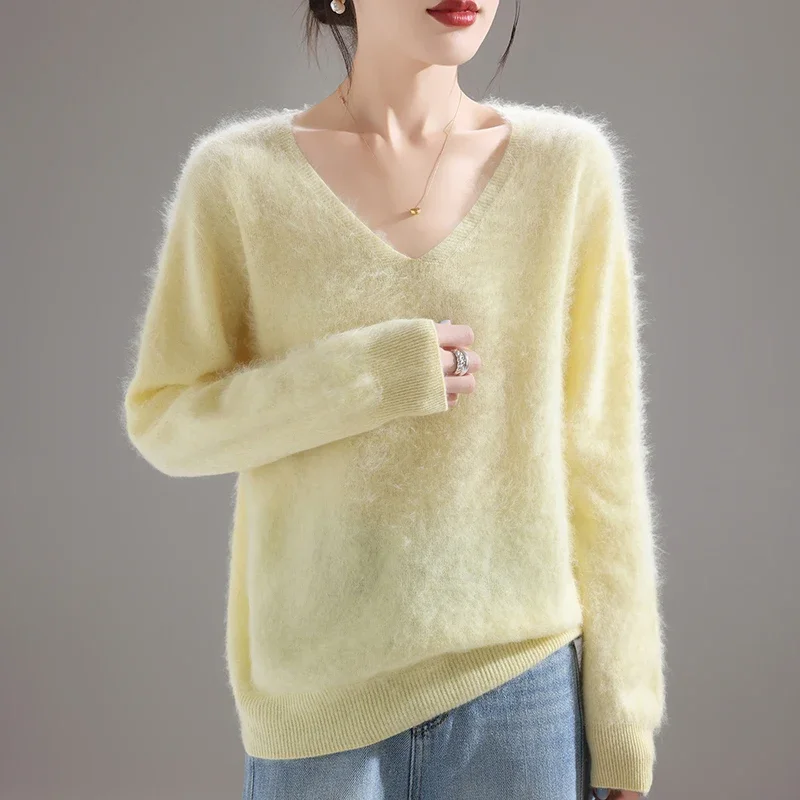 Embroidery Fashion - Maglione da Donna 2025 in 100%
