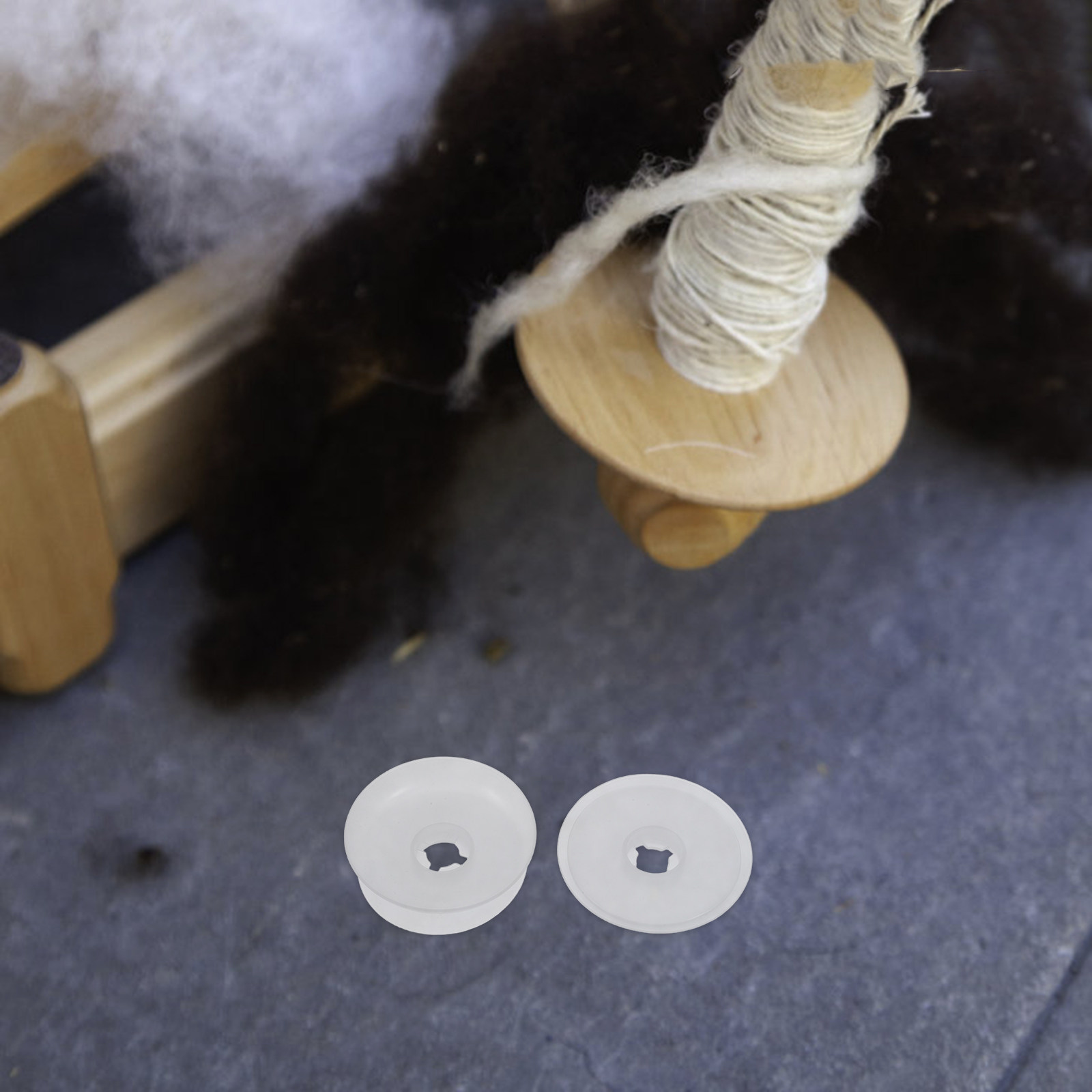 Embroidery Thread - 10 Bobine Vuote in Plastica per