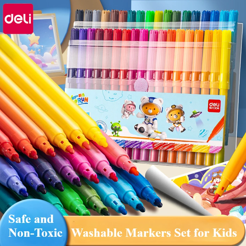 Copic Marker Sketch - Set di pennarelli lavabili per bambini,