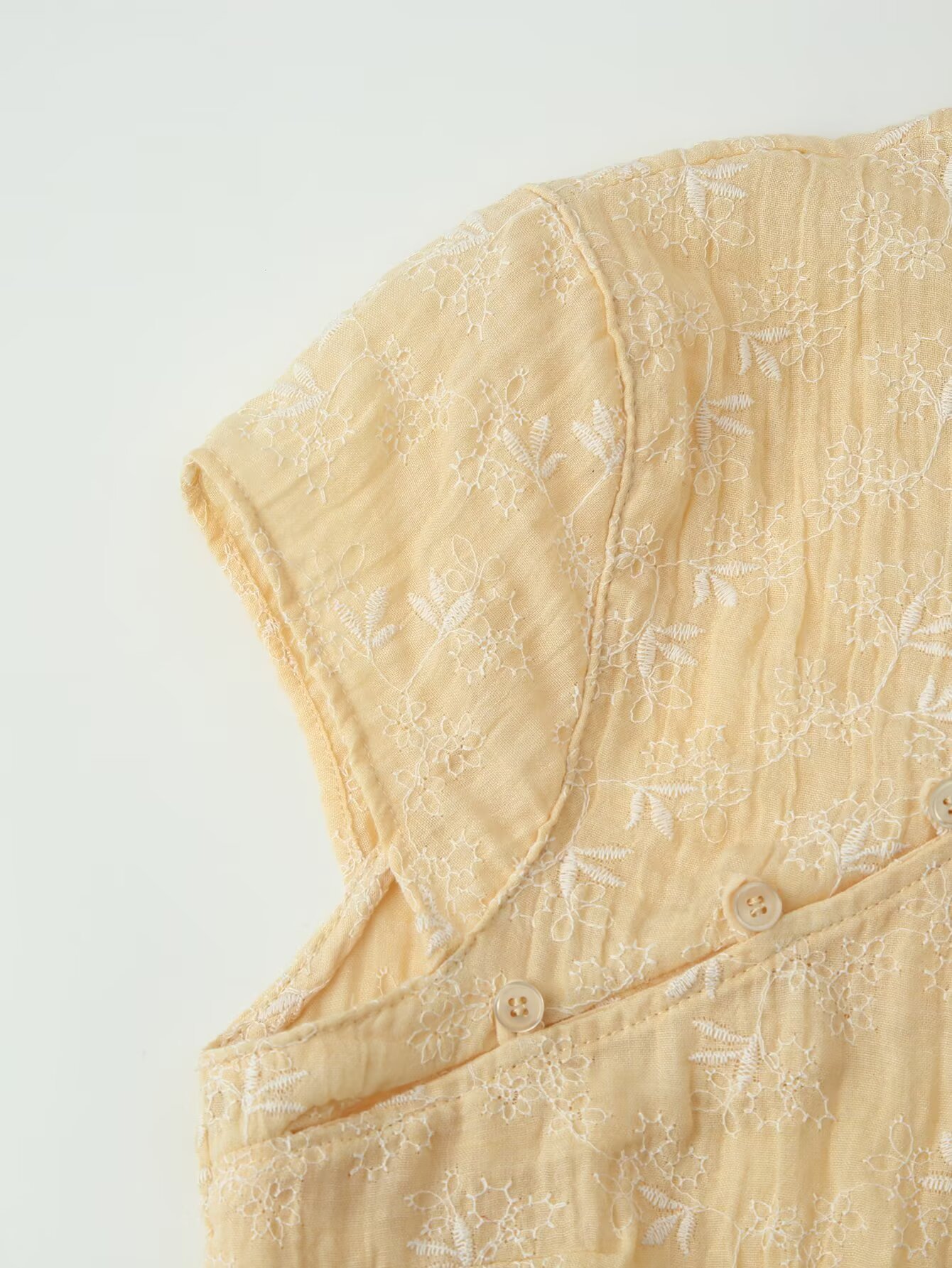 Camicetta Qipao da donna con r - Embroidery Yellow recensione e prezzo