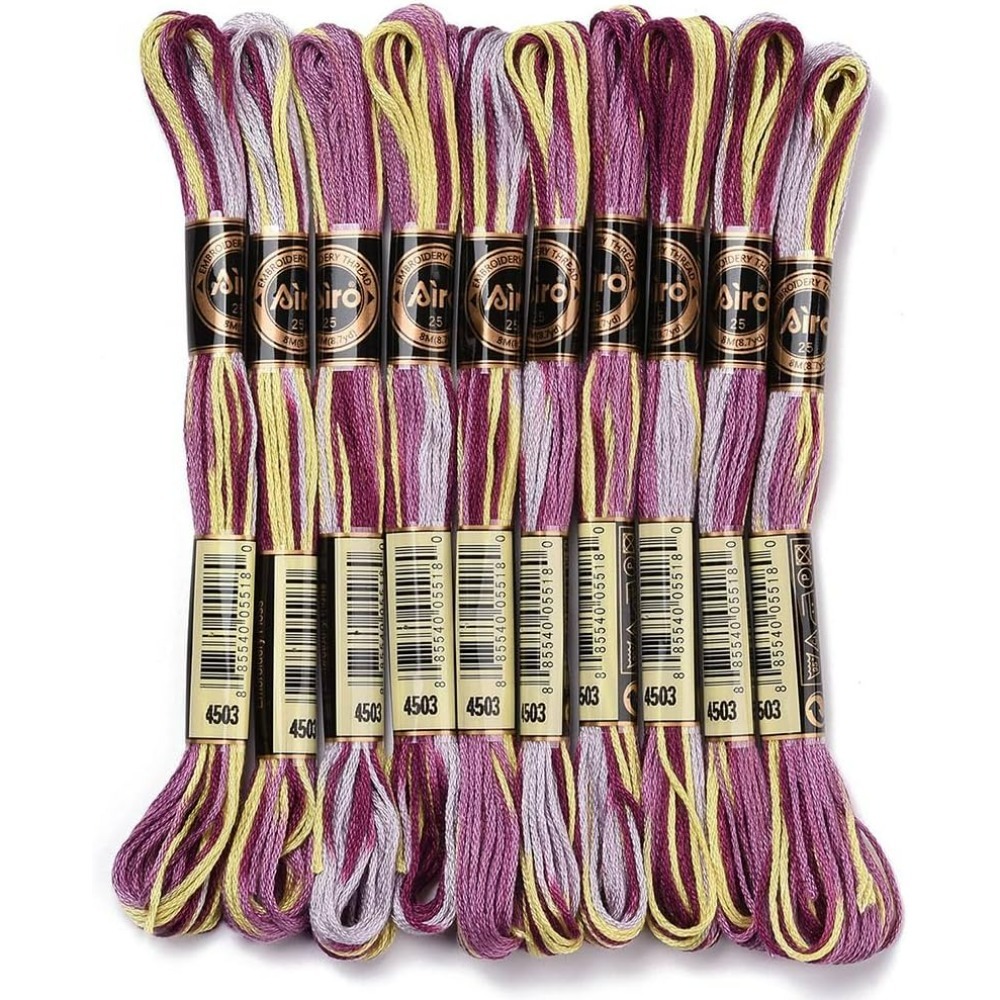 6 fili viola filo da ricamo va - Embroidery Thread recensione e prezzo
