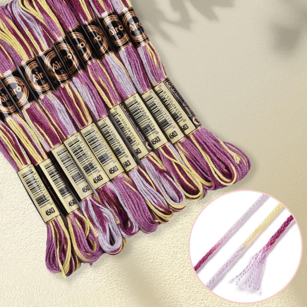 6 fili viola filo da ricamo va - Embroidery Thread recensione e prezzo