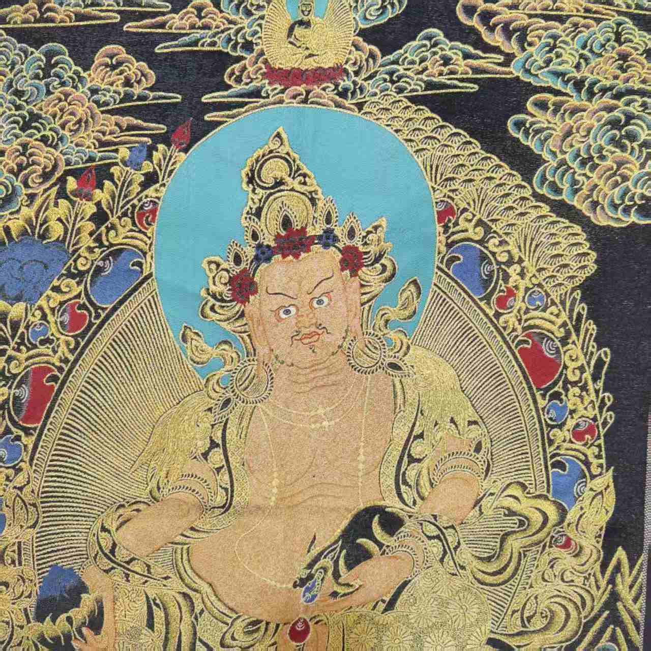 Pannello da appendere Thangka  - Embroidery Yellow recensione e prezzo