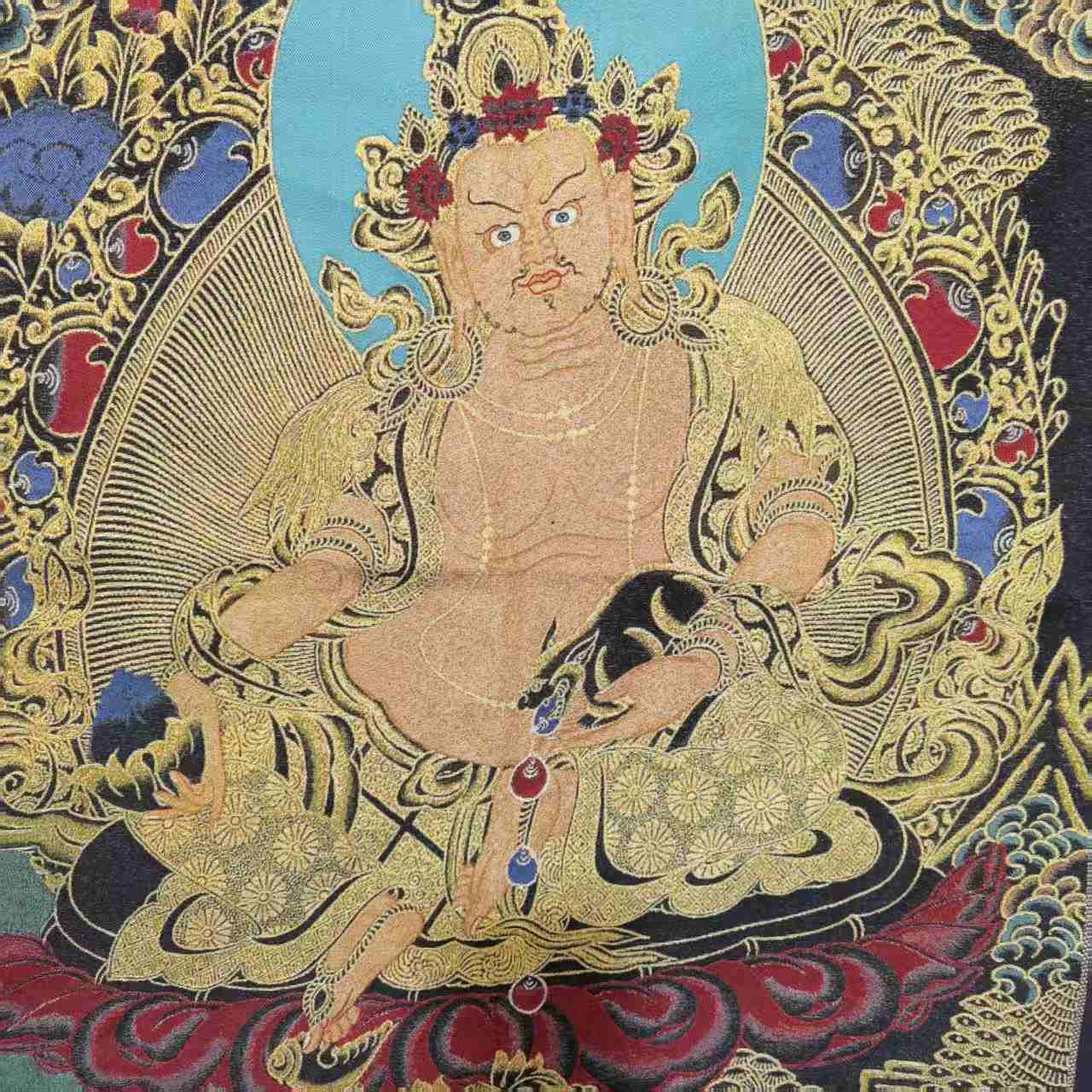 Pannello da appendere Thangka  - Embroidery Yellow recensione e prezzo
