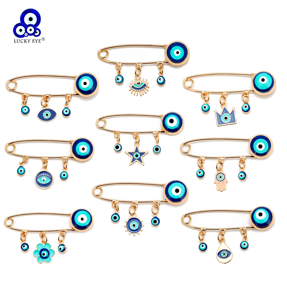 Lucky Eye Blue Turkish Evil Ey - Embroidery Kiss recensione e prezzo