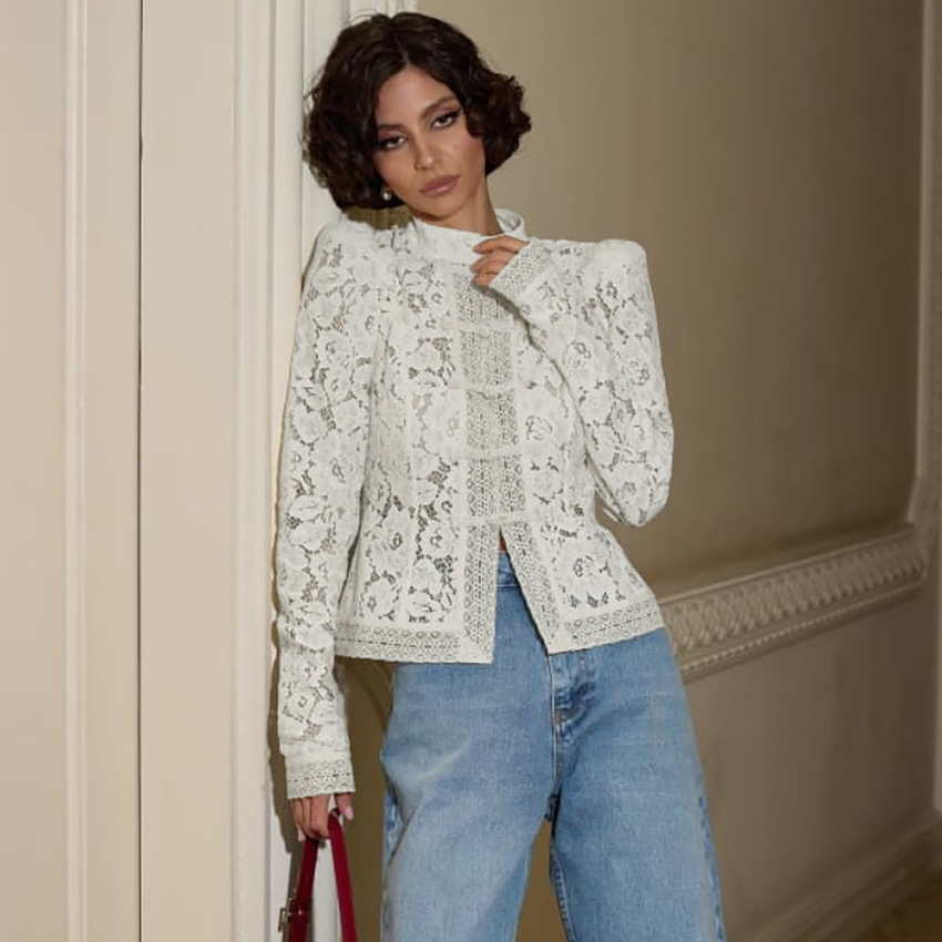 Linad Camicie bianche con mani - Embroidery On Shirt recensione e prezzo