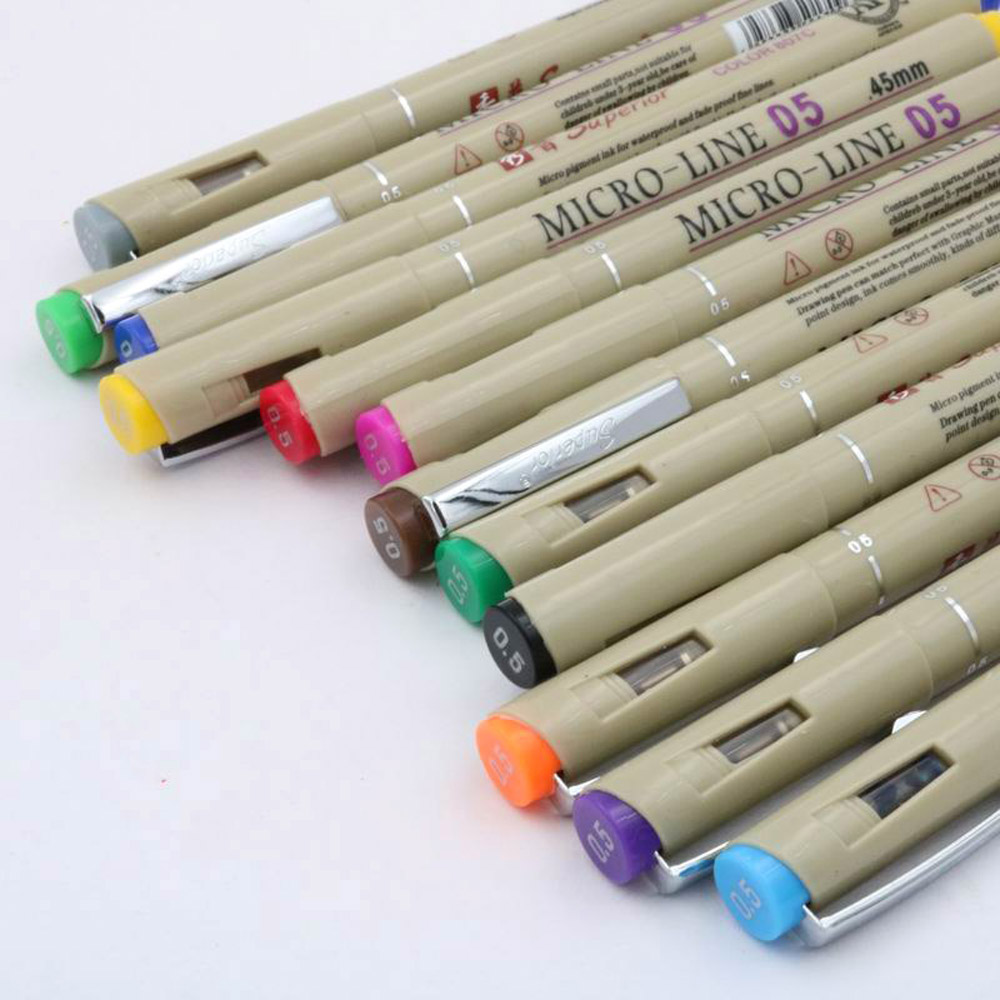 12 colori Penne a punta porosa - Copic Marker Sketch recensione e prezzo