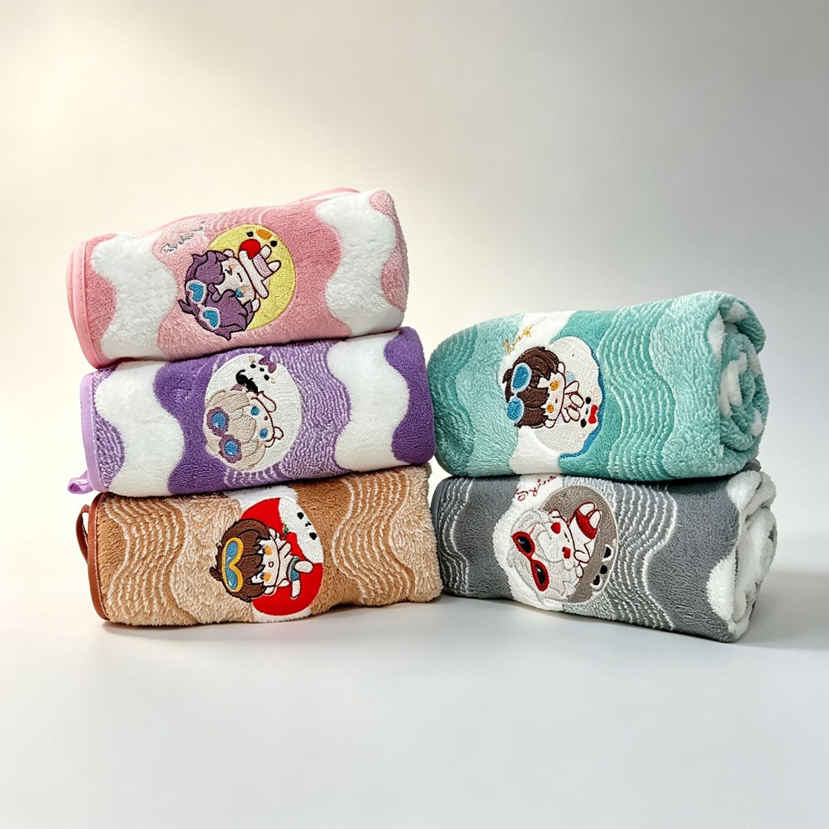 Asciugamano in pile corallo An - Embroidery Thread recensione e prezzo