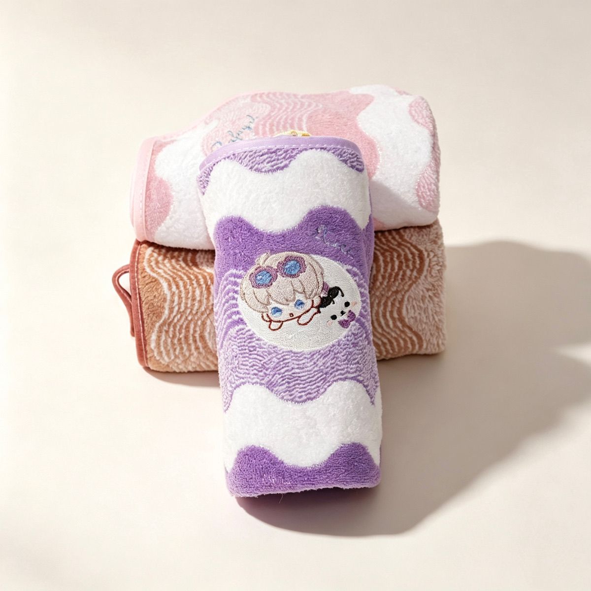 Asciugamano in pile corallo An - Embroidery Thread recensione e prezzo