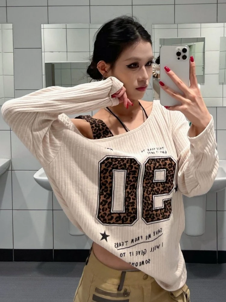 T-Shirt con Stampa Leopardata  - Embroidery Fashion recensione e prezzo