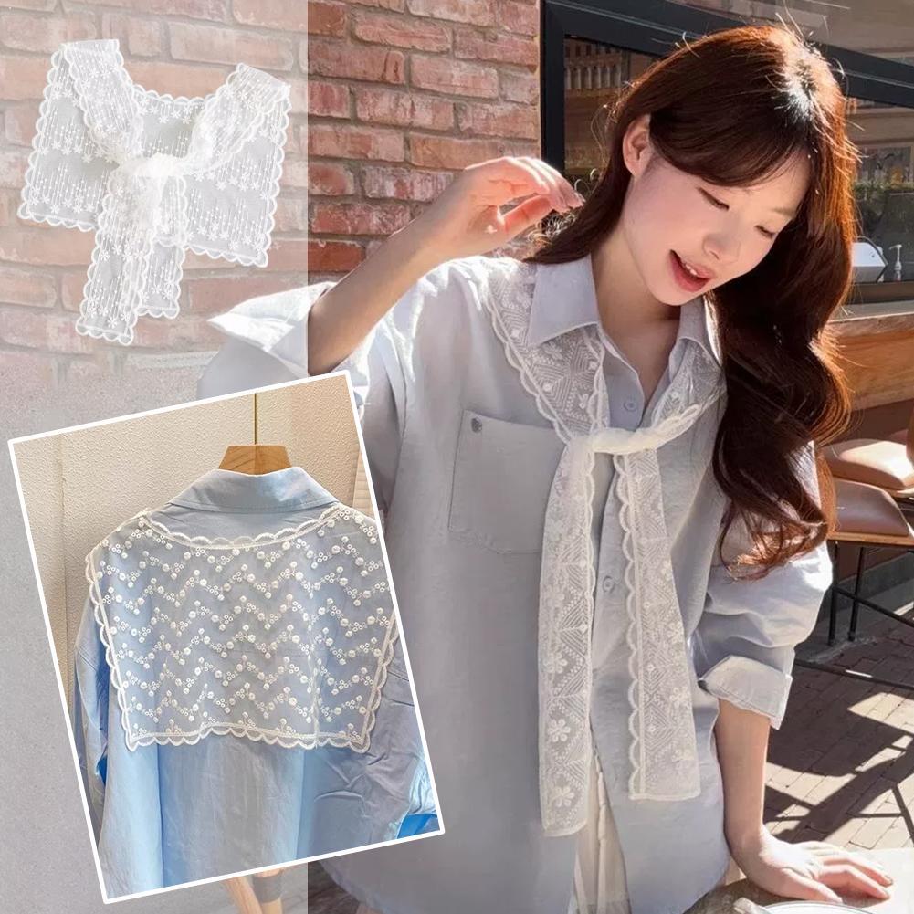 Sciarpa/Stola in Pizzo Frances - Embroidery On Shirt recensione e prezzo