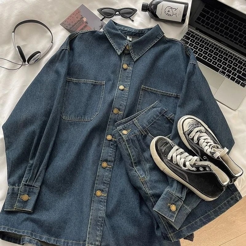 Set gonna in denim Y2K: giacca - Embroidery Fashion recensione e prezzo